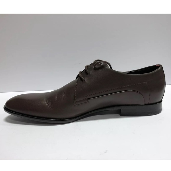Hugo Boss Men’s Derby Oxford Dress Shoes Brown, Size UK 10.5, US 11.5 M main image 3